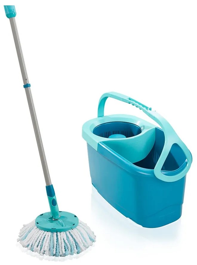 Кофа за Почистване Leifheit Clean Twist Disc Mop Син цвят тюркоаз 2 g