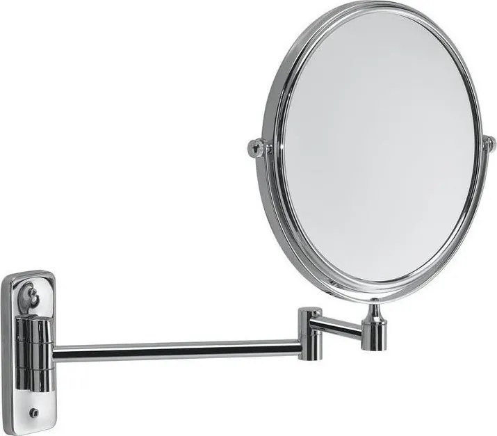 Gedy - Стенно козметично огледало GAIA, лъскав хром