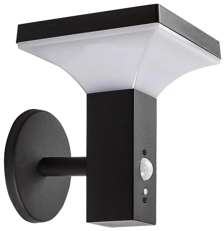 Rabalux 77044 - LED соларен стенен фенер GELEEN LED/4W/230V IP44 черен