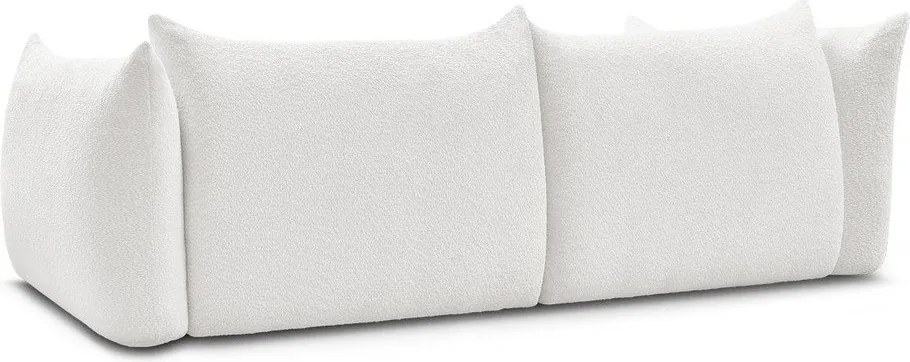 Бял диван от прежда с примки от букле 286 cm Azra – Bobochic Paris