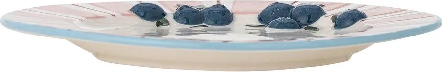 Розови/кремави десертни глинени чинии в комплект 4 бр. ø 20,5 cm Carry – Bloomingville