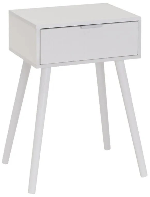 Бяло нощно шкафче – Casa Selección