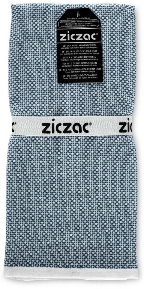 Кърпи за съдове в комплект от 3 бр. 50x76 cm Duo Leno – ZicZac