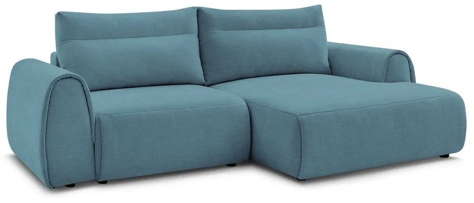 Син ъглов диван Aden – Bobochic Paris