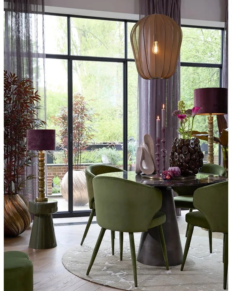 Метална кръгла странична масичка ø 29 cm Dakwa – Light &amp; Living