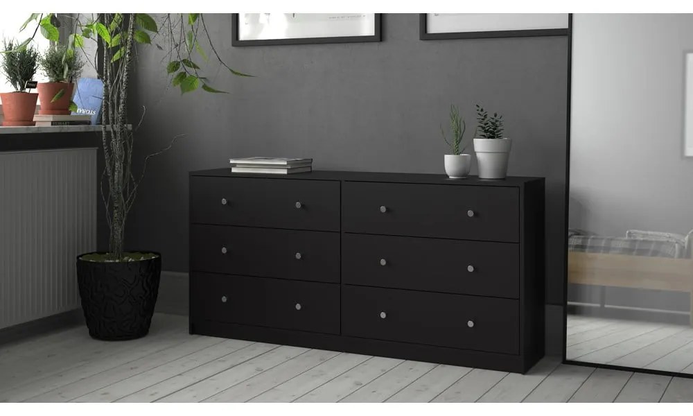 Черен скрин , 143 x 68 cm May - Tvilum