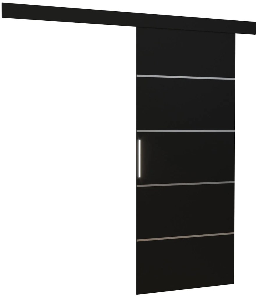 Плъзгаща се врата Crystal-Leuko-96 x 205 cm