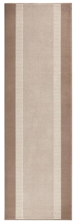 Бежово-кафяв мокет , 80 x 300 cm Basic - Hanse Home