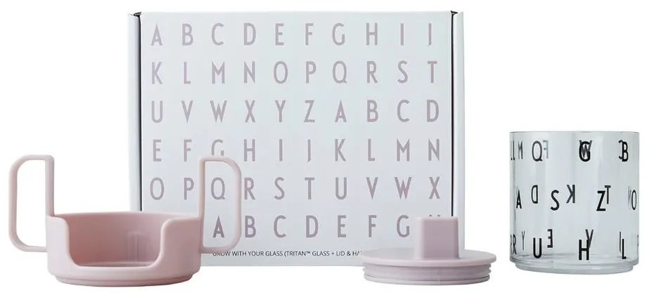 Лавандуловолилава бебешка чаша Grow With Your Cup Grow with Your Cup - Design Letters