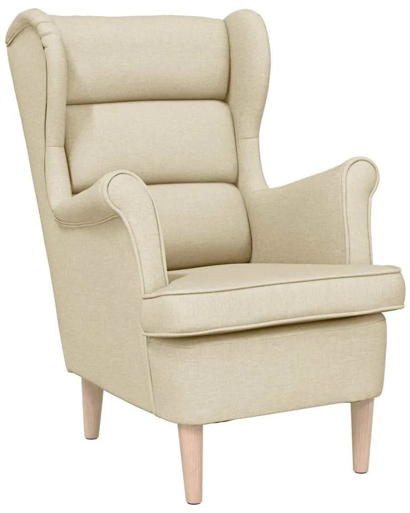 4016902 vidaXL Фотьойл Cream 74x84x100 cm Fabric