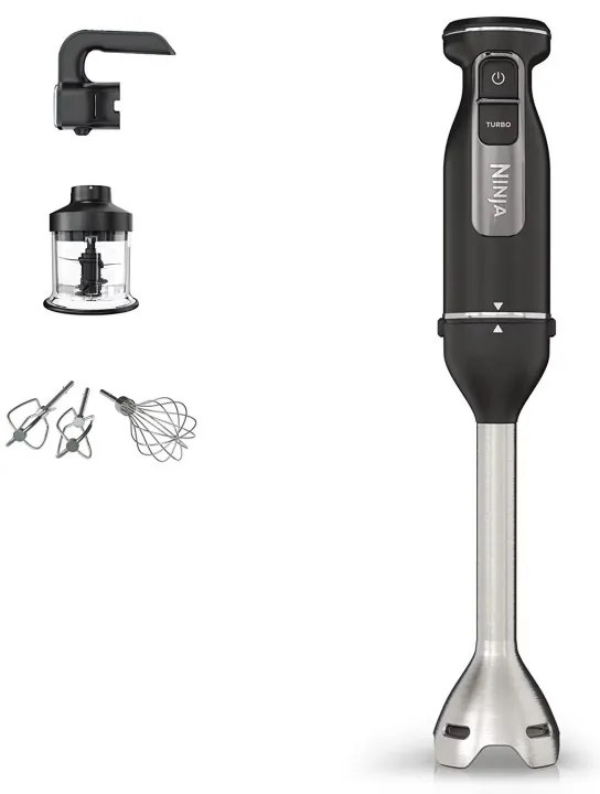 Пасатор NINJA CI100EU, 850W, 700ML, 5 Скорости, TURBO, 3 в 1, Черен