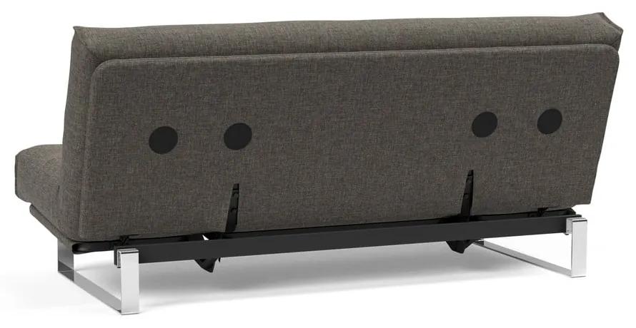 Сив разтегателен диван 200 cm Minimum – Innovation
