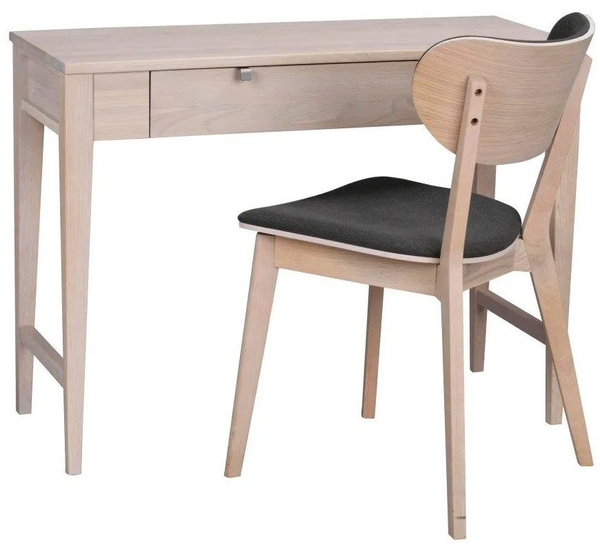 Конзолна маса от дъб с матово лаково покритие Fulla Confetti - Rowico