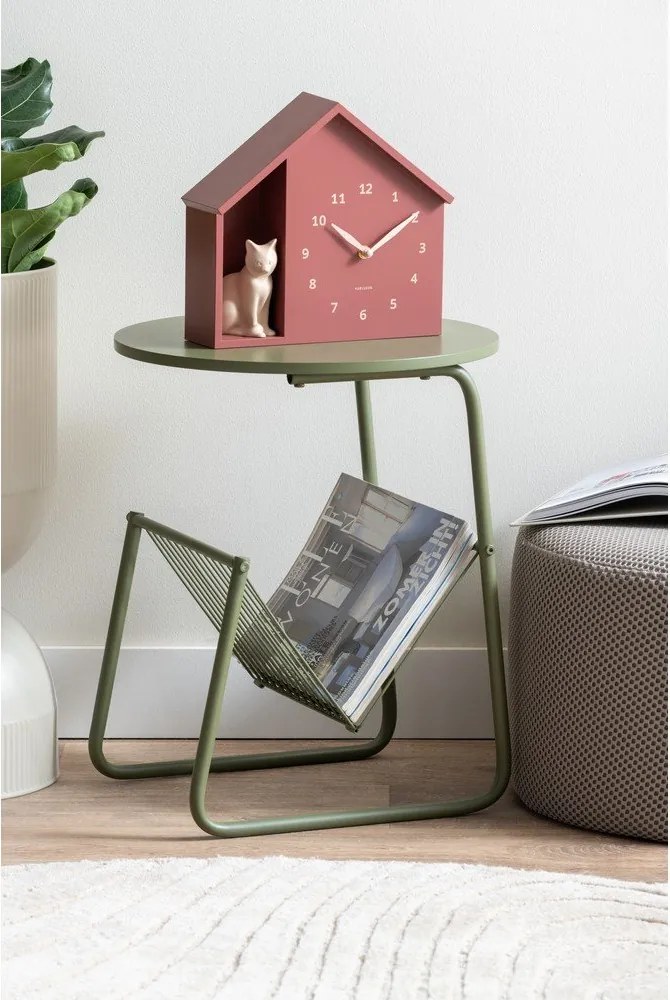 Метална кръгла странична масичка ø 40 cm Riqueza Revista – Leitmotiv