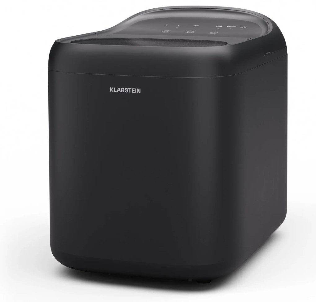 Klarstein Машина за лед SparkIce, 2 режима, 1,5 л студена вода, автоматично почистване, 15 кг/24 ч