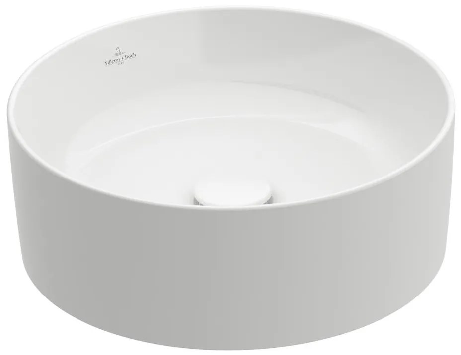 Villeroy & Boch 4A1840R1 - Мивка за плот COLLARO Ø 40 см керамична/бяла