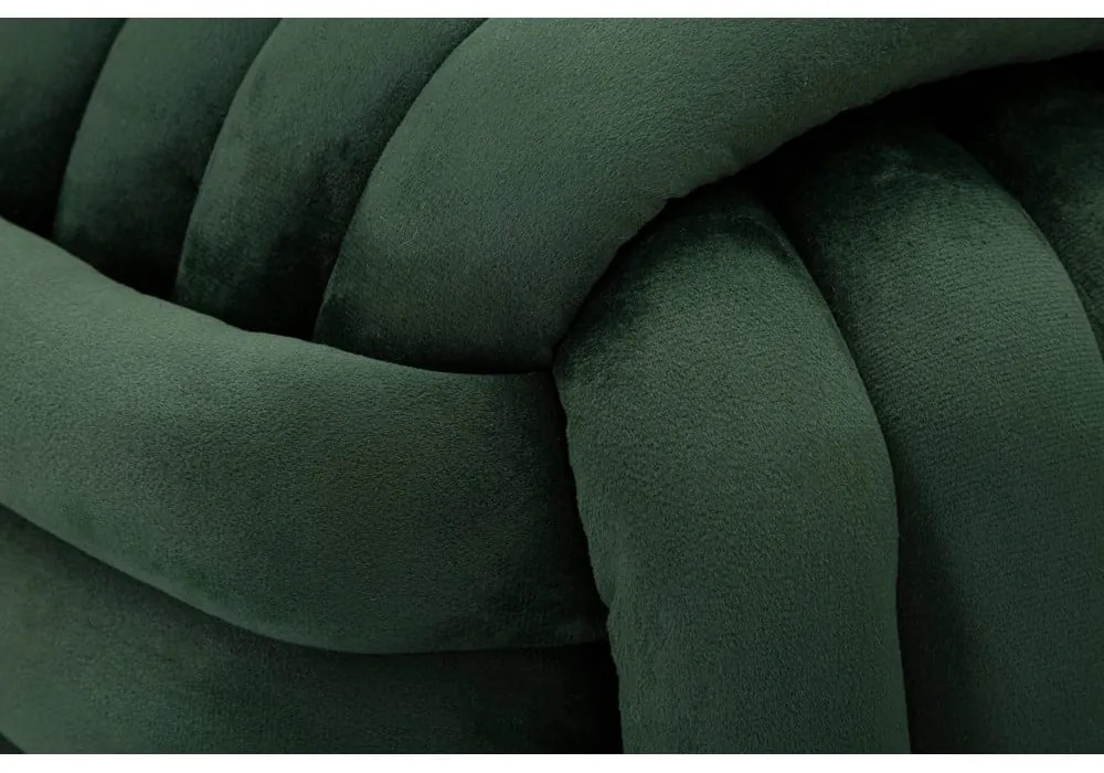 Зелена кадифена табуретка Softy – Mauro Ferretti