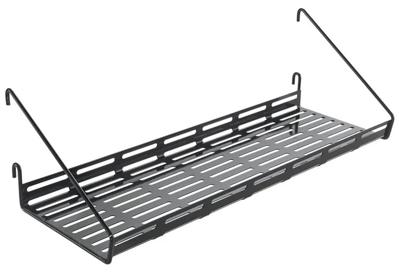 Черен метален компонент - рафт 43x15 cm Mural – Metaltex