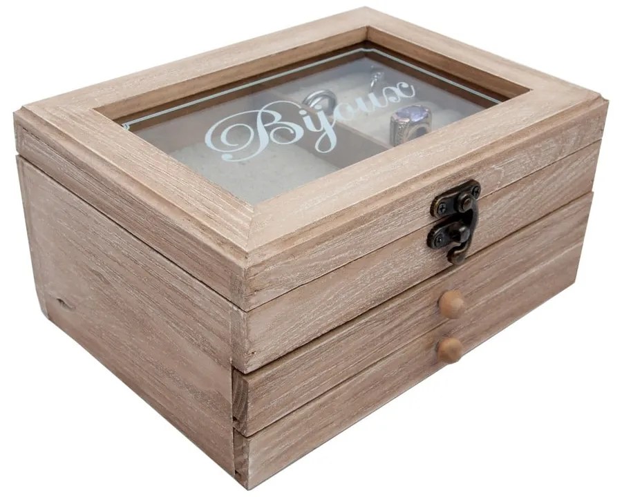 Дървена кутия за бижута Бижута - Antic Line