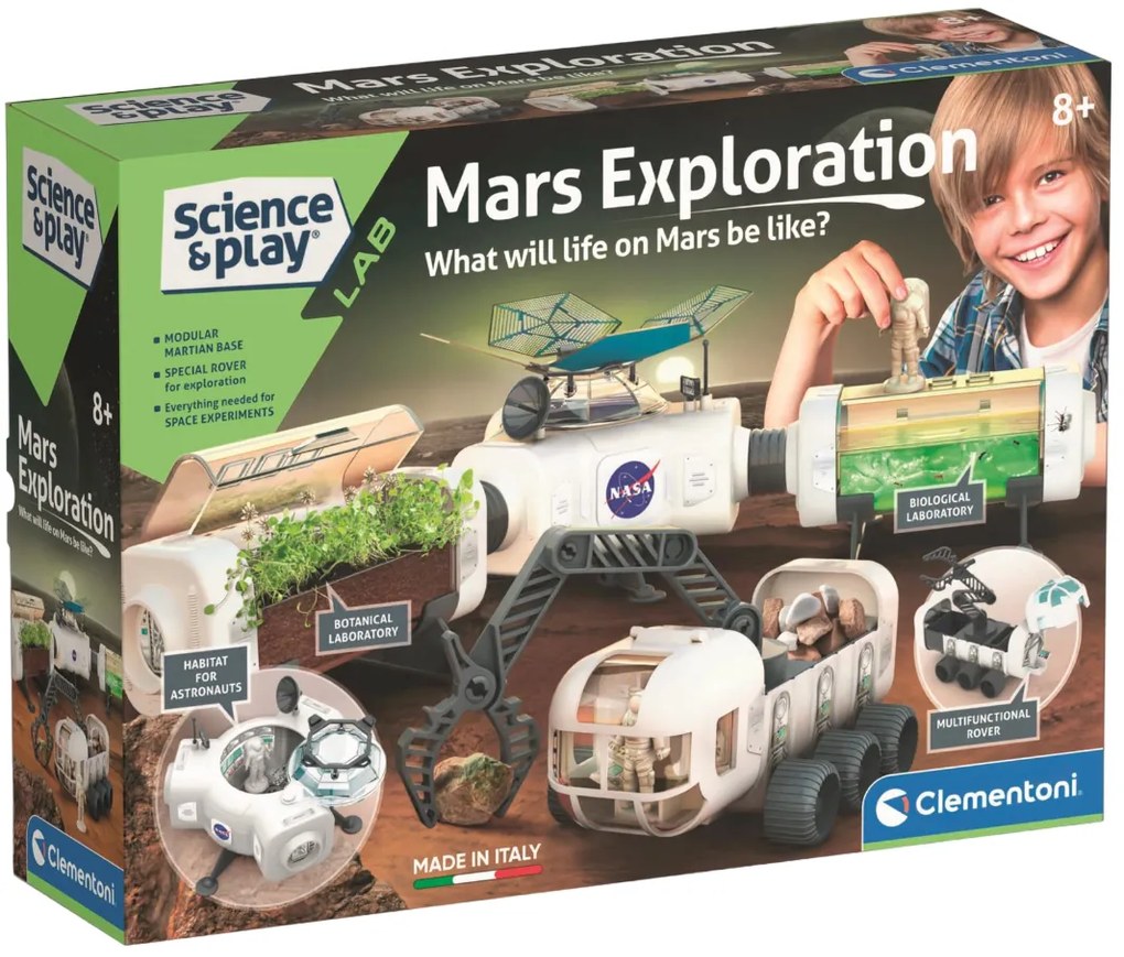 Clementoni - SCIENCE PLAY NASA Изследователска Мисия на Марс 61545
