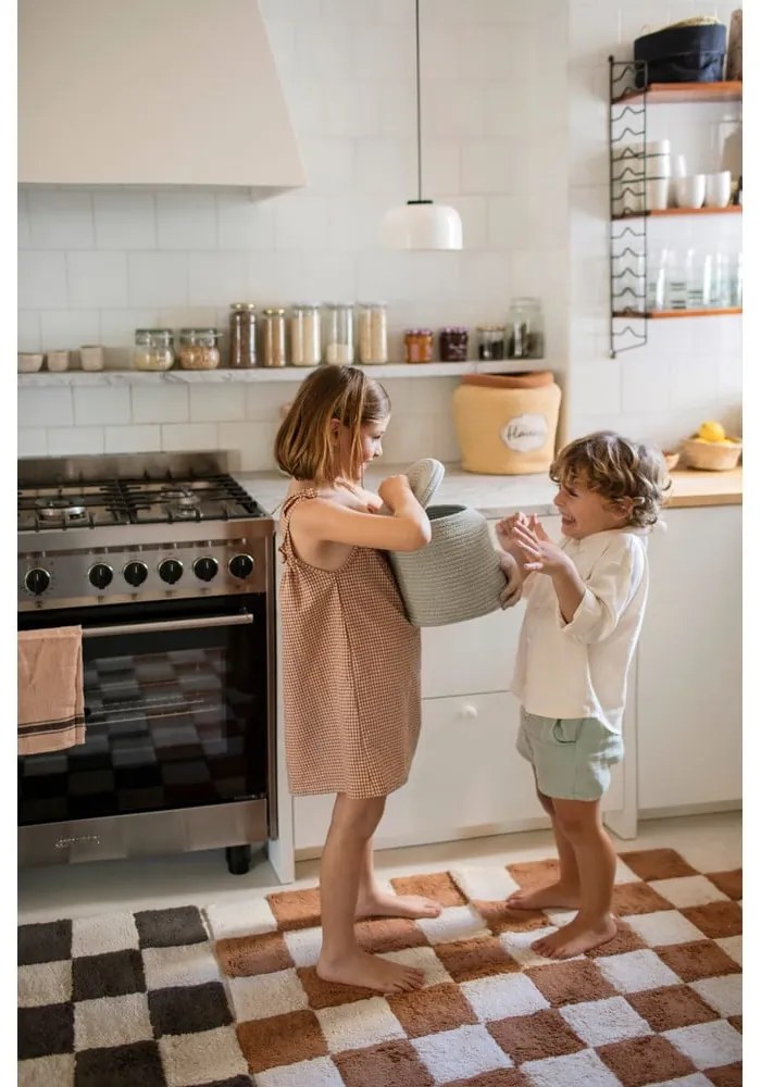 Светлосиня текстилна детска кошница за играчки ø 20x26 cm Cookie Jar – Lorena Canals