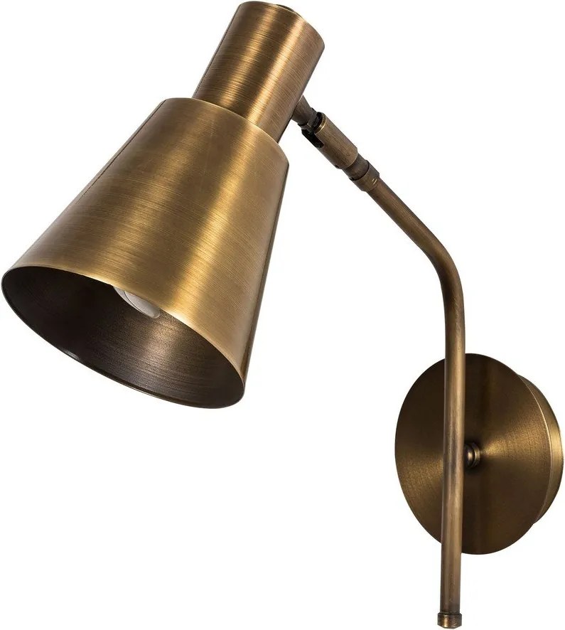 Стенна лампа в златист цвят ø 15 cm Kem – Opviq lights