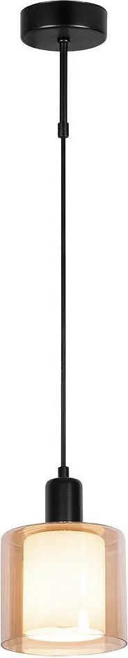 Пендел НИРА 2, черен/мед, 1xE27