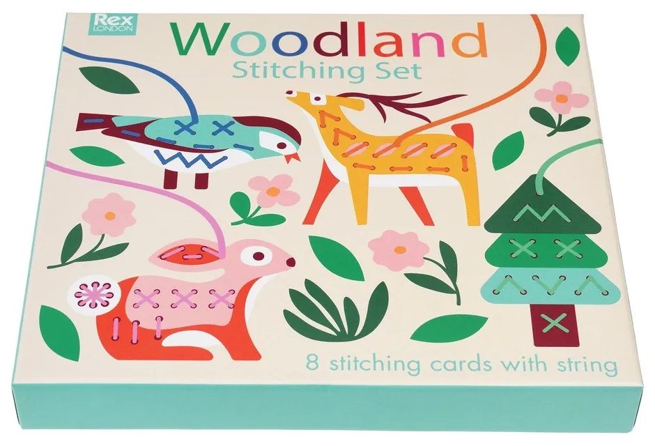 Творчески комплект Stitching set Woodland – Rex London
