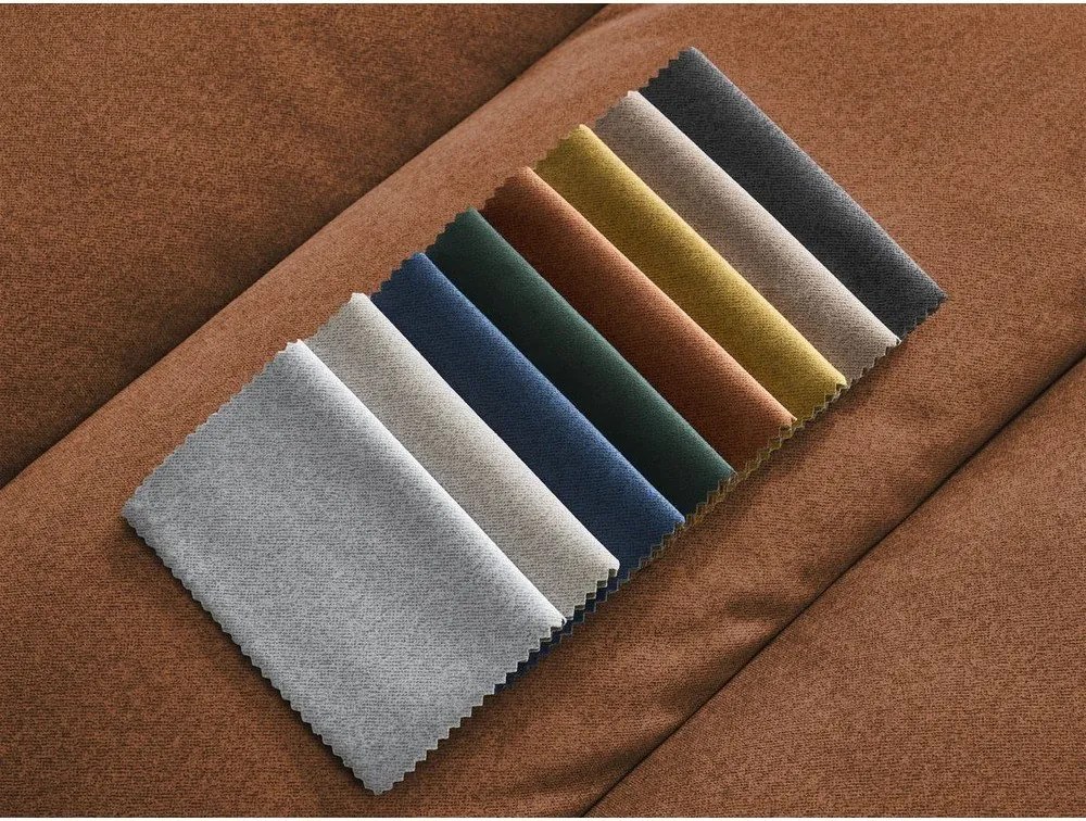 Оранжева кадифена табуретка Sierra – Bobochic Paris