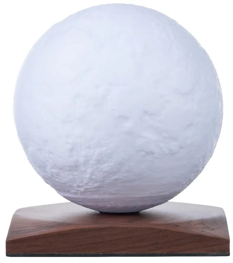 Тъмнокафява светлинна декорация с USB ø 12 cm Smart LunaSpin – Gingko