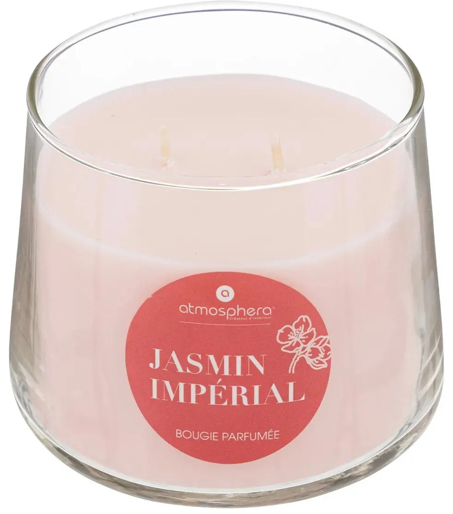 Ароматна свещ atmosphera Izor, Стъкло, 300 g - Jasmine
