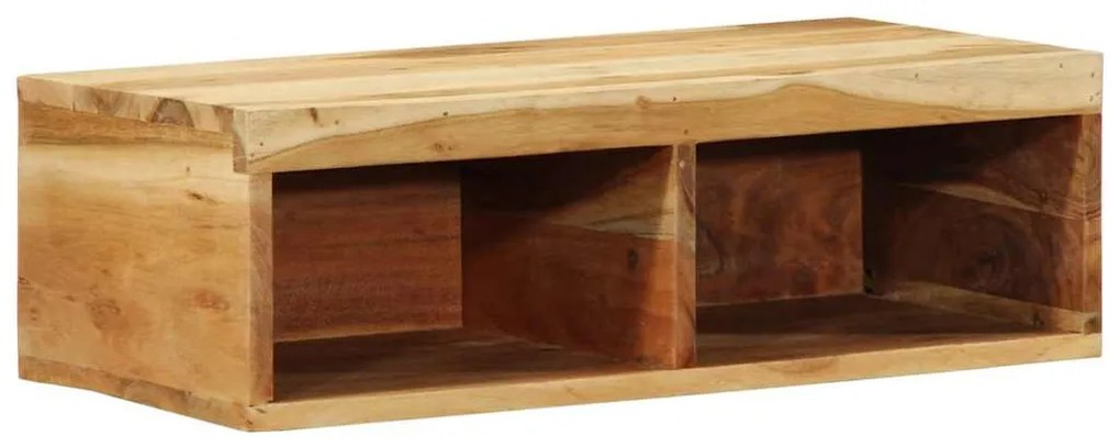 4017475 vidaXL Стенен шкаф за телевизор 60x30x19 cm Масивна дървесина Акация