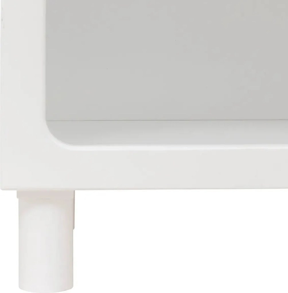 Детски скрин atmosphera Tara, 3 отделения, MDF, Бял