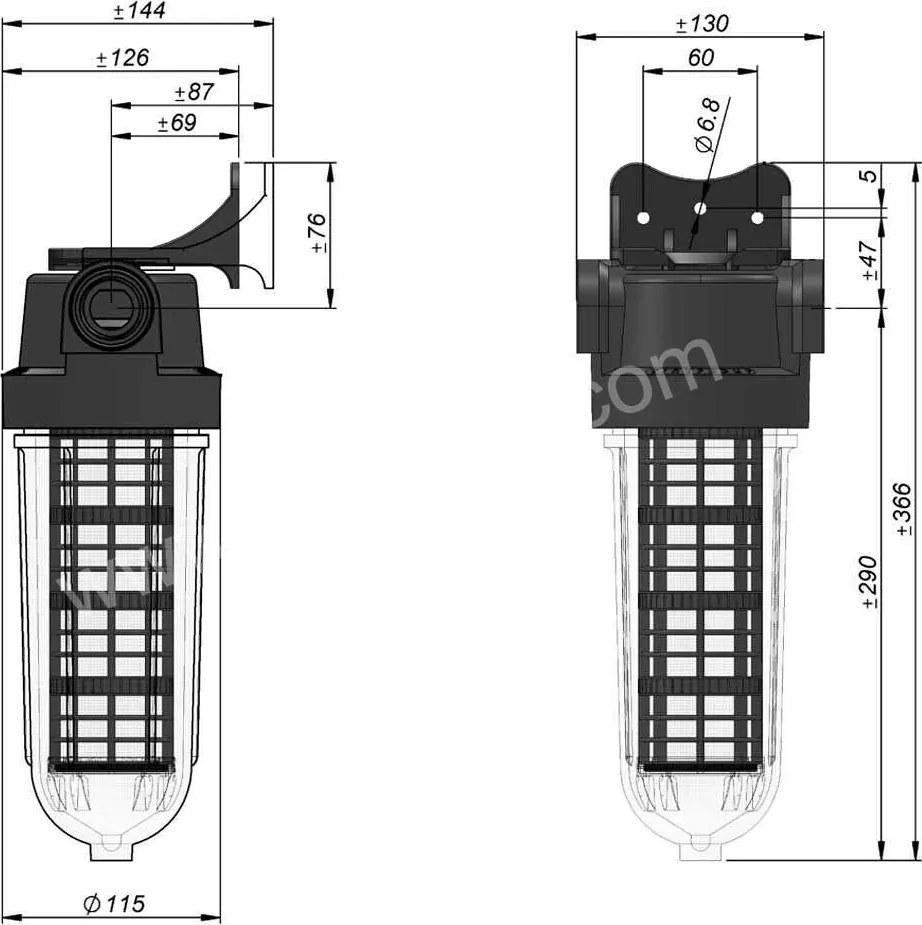 центробежен филтър 3/4" Cintropur SL 240