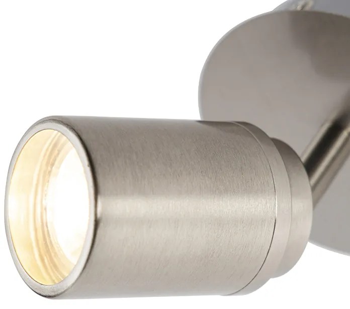 Модерен баня прожектор стомана IP44 - Ducha