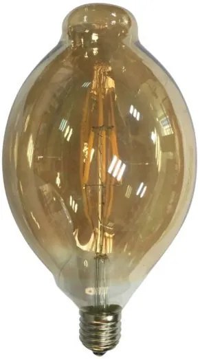 Лампа LED Filament E27 Plovi 6W 2700K Dimmable Amber