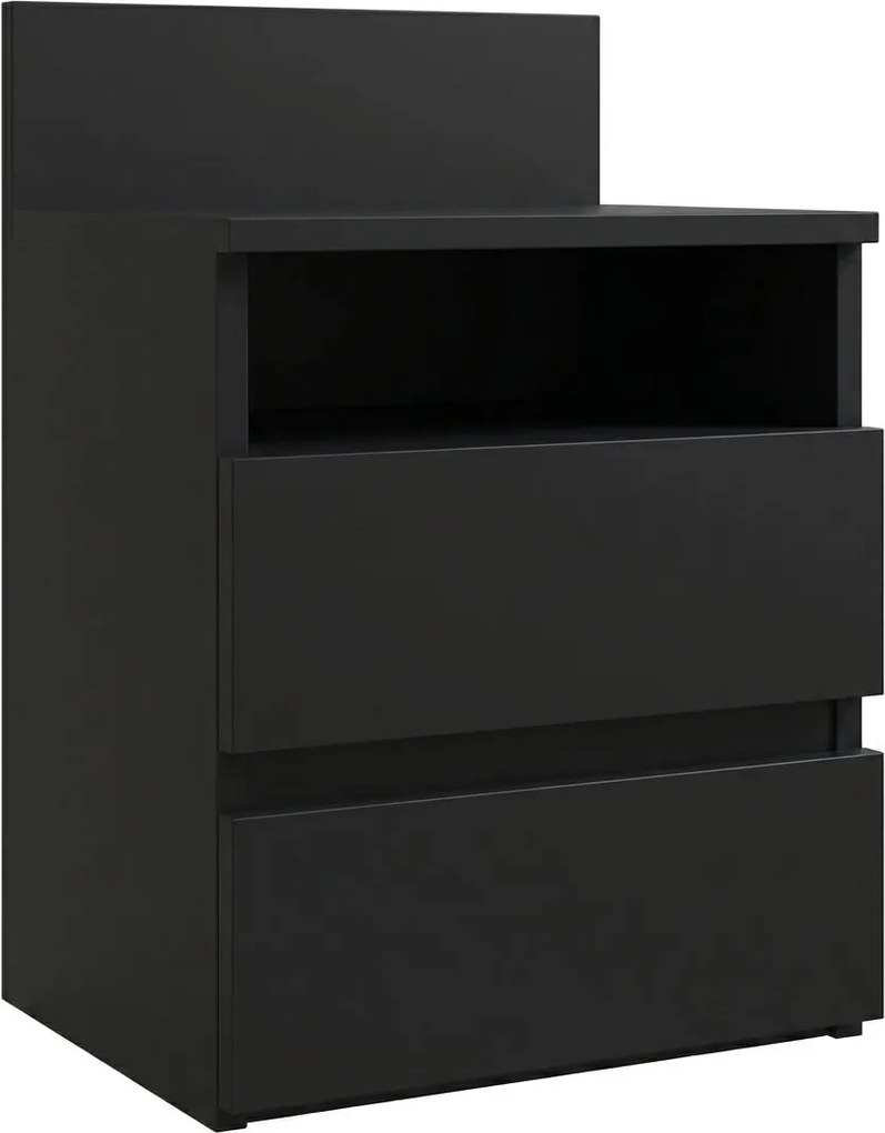 Нощно шкафче Juniper Plus-черен