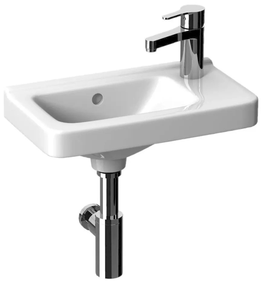 JIKA H8114240001061 - Висяща мивка CUBITO 45x25 см керамика/бяла