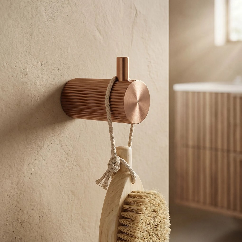 Закачалка за баня 64104 SOLO Brush Copper