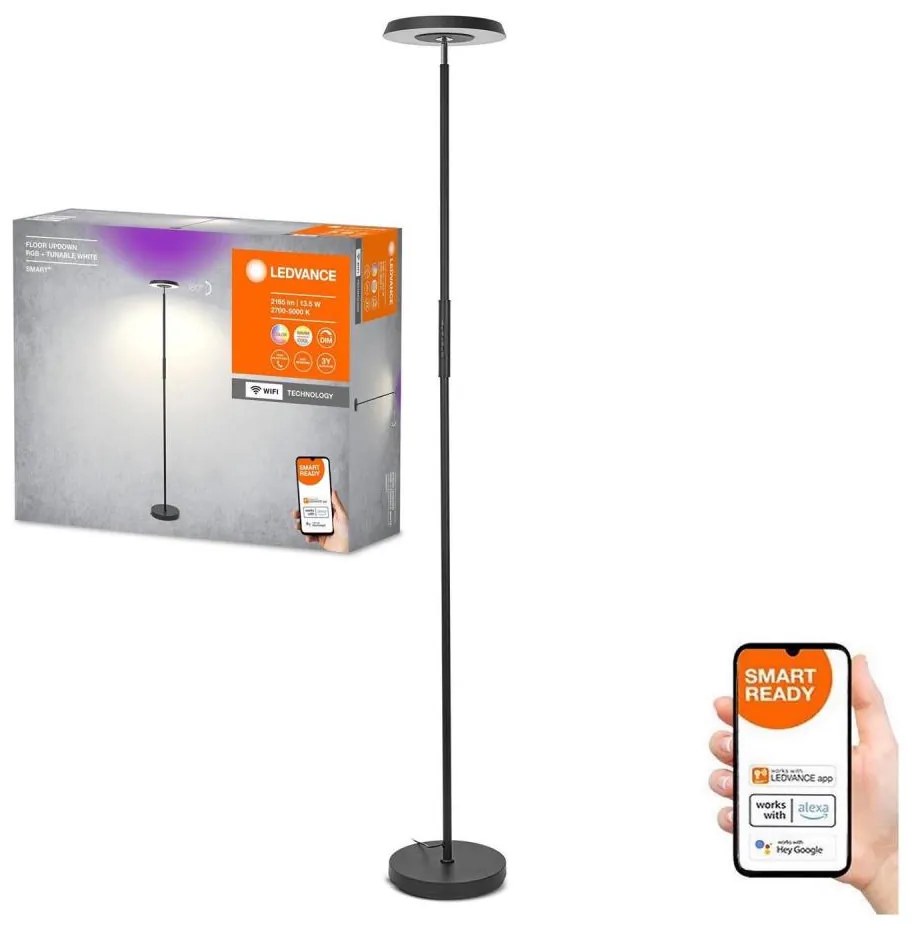 Ledvance - LED RGBW димируема подова лампа SMART+ FLOOR LED/24W/230V Wi-Fi