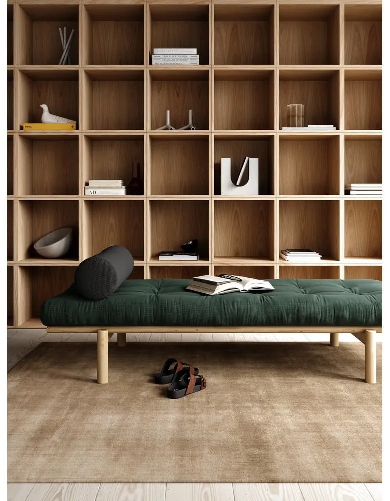 Кафяво легло Next - Karup Design