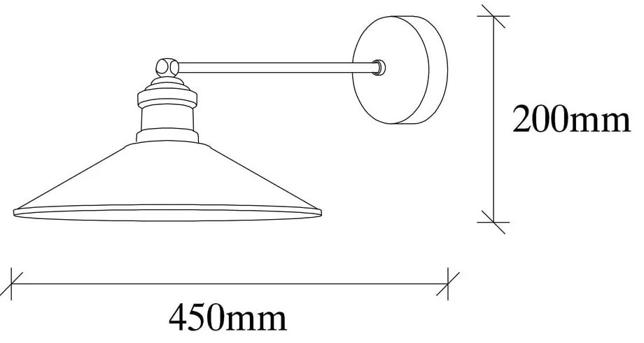 Стенна лампа бронзова ø 30 cm Dodo – Opviq lights