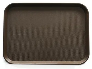 Horecano - Пластмасова табла за сервиране кафява 30x45,5x1см JW-A1218P