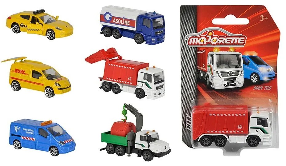 Majorette - Количка 6 вида 7,5 см.