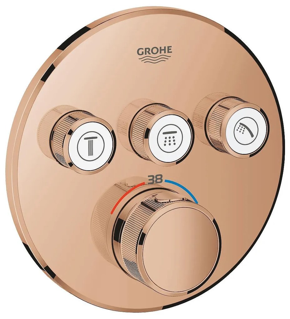 Термостат за вграждане, 29121DA0, с 3 извода