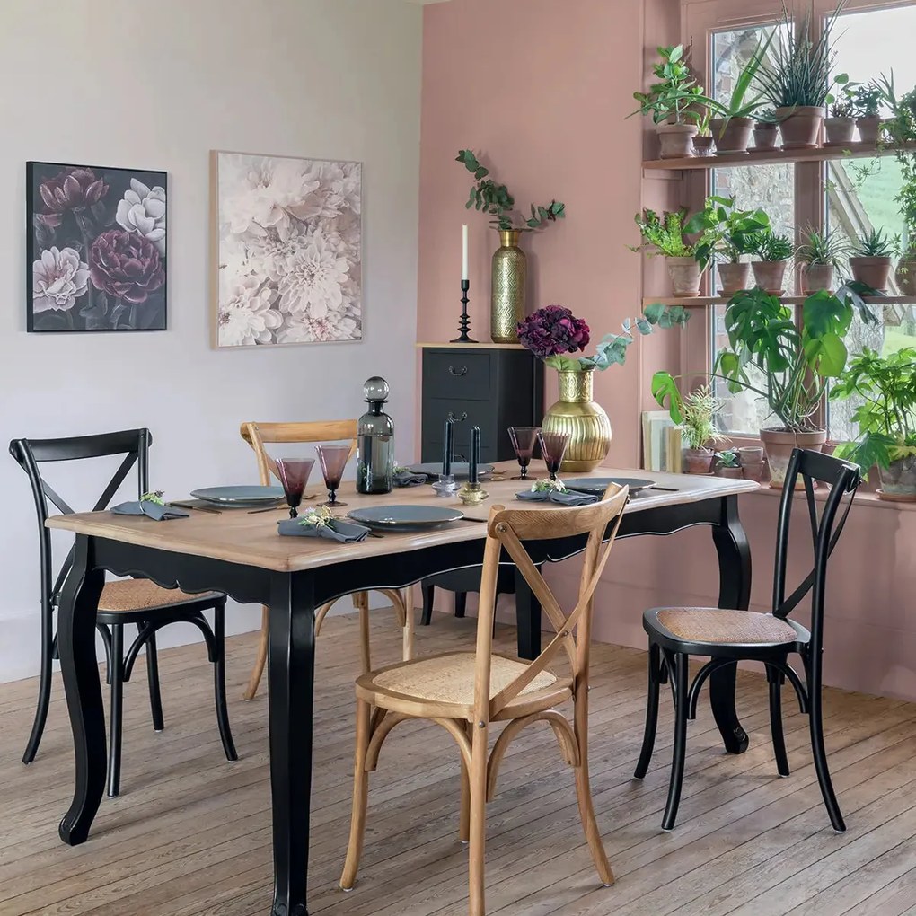 Трапезен стол atmosphera Isak, Дъб - Кафяв