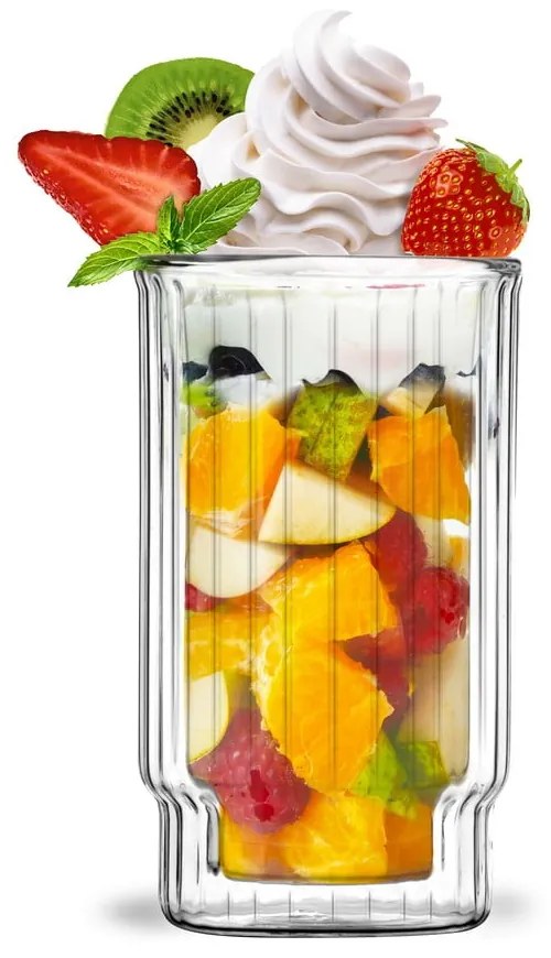 Комплект от 2 чаши с двойни стени , 300 ml - Vialli Design