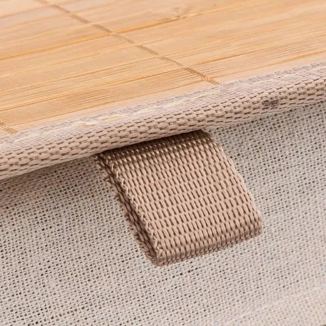 Кош за пране 5five Blackflora, Бамбук, 60 l