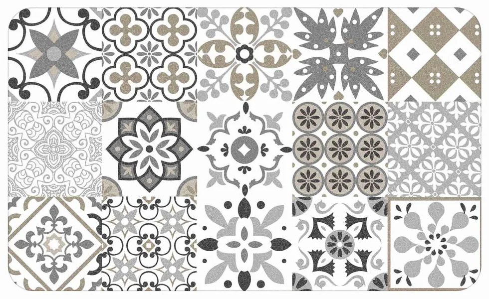 Бял килим от PVC 45x75 cm Salou – douceur d'intérieur