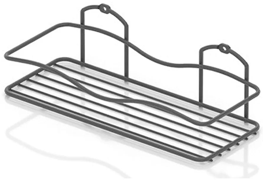 ПОСТАВКА ЗА БАНЯ TEKNO TEL BK-011B , 1 ниво , черно